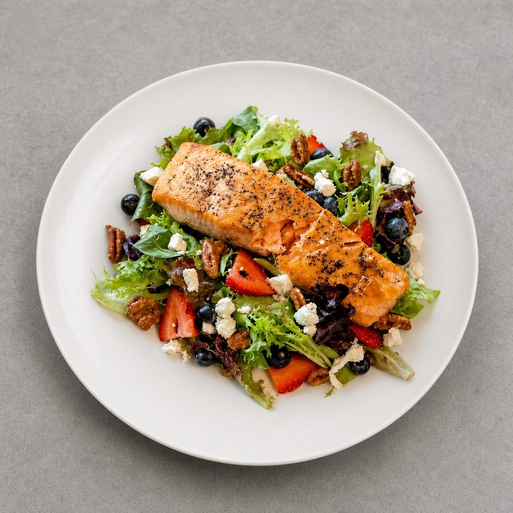 Fall Salmon Salad.