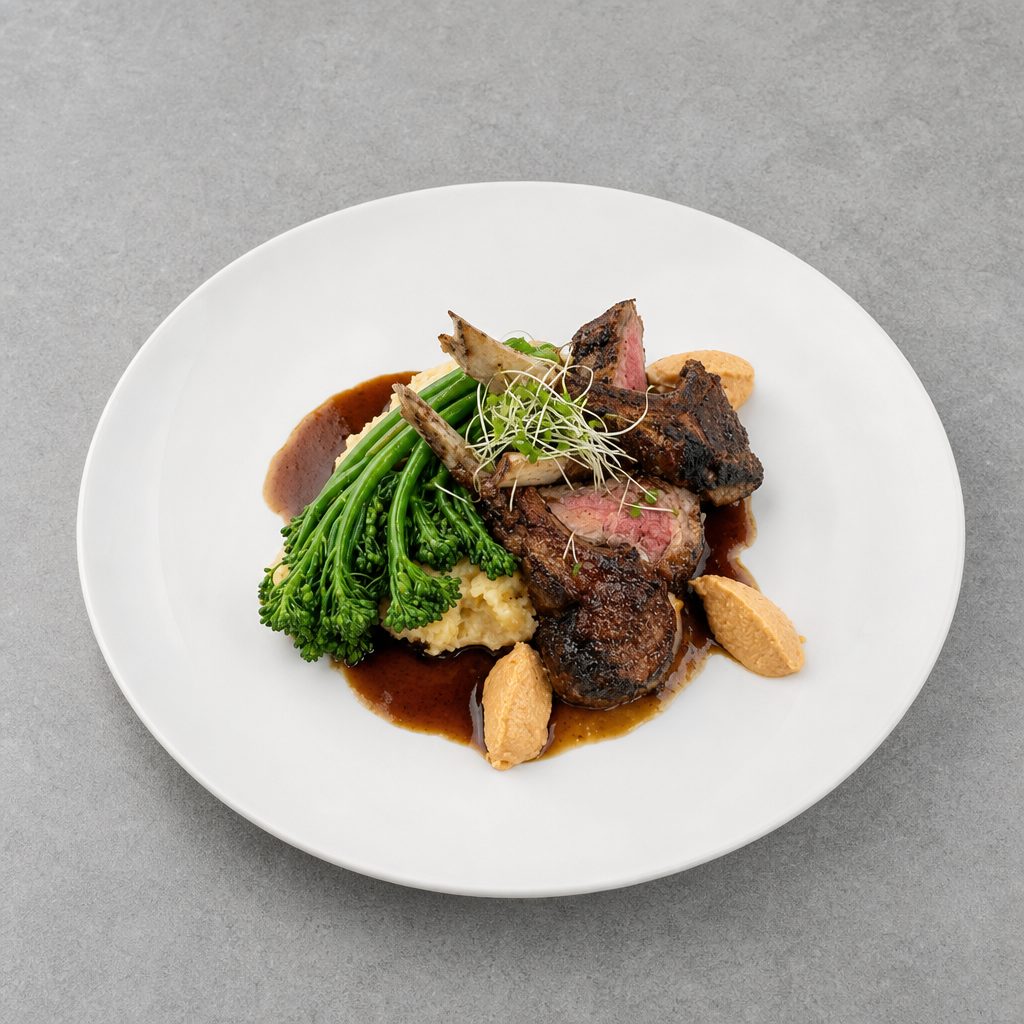 Rack of Lamb.