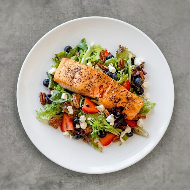 Fall Salmon Salad.